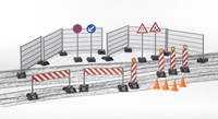 Bruder bworld Accessoire: Set wegwerkzaamheden-2