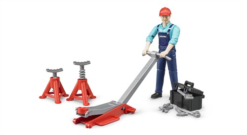 Bruder bworld Automonteur met accessoires-3