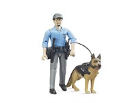 Bruder bworld Politieagent met hond-2