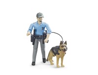 Bruder bworld Politieagent met hond