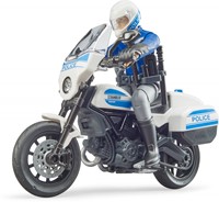Bruder bworld Politiemotor Scrambler Ducati met motoragent-3