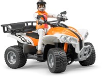 Bruder bworld Quad met bestuurder-2