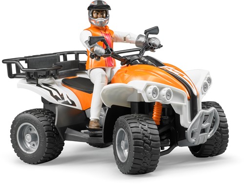 Bruder bworld Quad met bestuurder-2