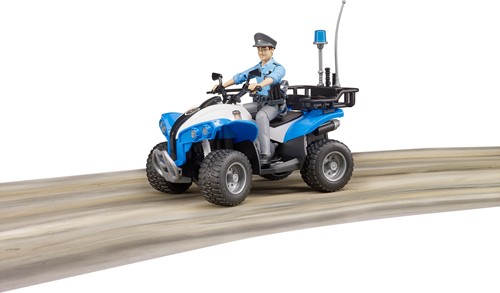 Bruder bworld Politie Quad met agente-3