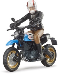 Bruder bworld Ducati Scrambler Sled en berijder