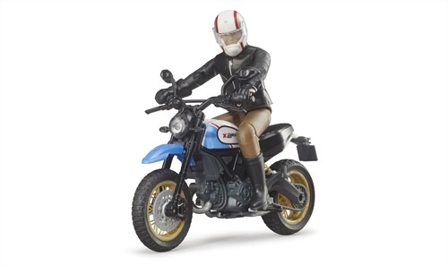 Bruder bworld Ducati Scrambler Sled en berijder