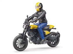 Bruder bworld Motor Scramble Ducati Full Throttle met motorrijder