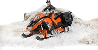 Bruder bworld Sneeuwscooter met bestuurder en accessoires-3
