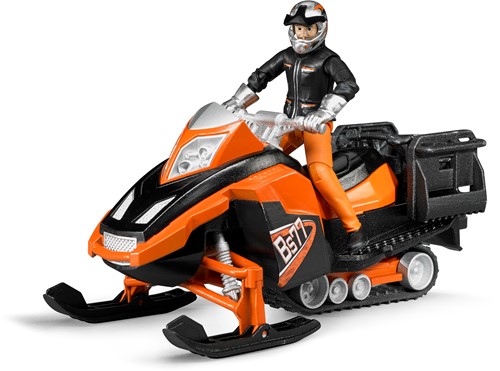 Bruder bworld Sneeuwscooter met bestuurder en accessoires