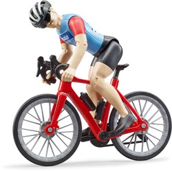 Bruder bworld Racefiets met fietser