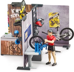 Bruder bworld Fietsenwinkel met werkplaats