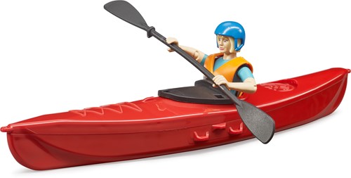 Bruder bworld Kajak met figuur