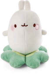 NICI - Knuffel MOLANG 12cm op klaverblad