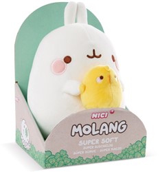NICI - Knuffel MOLANG met Piu Piu 24cm in geschenkverpakking