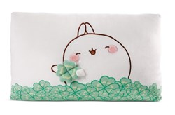 NICI - Kussen MOLANG 43x25cm met klaverblad