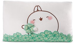 NICI - Kussen MOLANG 43x25cm met klaverblad