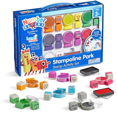 Learning Resources - Numberblocks® Stampoline Park Stamp Activity Set