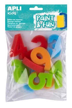 APLI - Jumbo Sponsstempels Cijfers 10 stuks