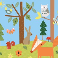 APLI - Bos Stickerkaarten (8 kaarten, 8 stickervellen)-2