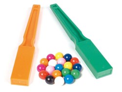 Shaw Set Van 2 Staven & 20 Knikkers