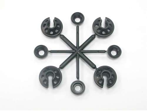 Jamara - Shock absorber casing back 16mm X2 4 x shock absorber caps HN