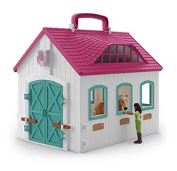 Schleich Horse Club Open Stable Little Horseshoe