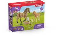 Schleich Horse Club Horse Club Sarahs zorg voor jonge dieren-3