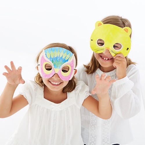 APLI - Zak 6X Maskers Karton Dieren-2