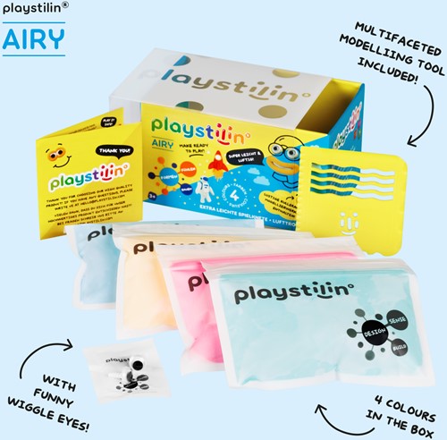 Playstilin Airy – Extra Lichte Klei-2