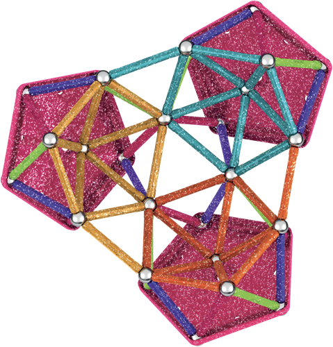 Geomag Glitter Recycled Special 142 pcs-3
