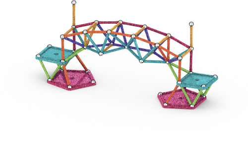 Geomag Glitter Recycled Special 142 pcs-2