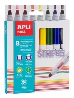 APLI - Stripes Stiften 8 stuks