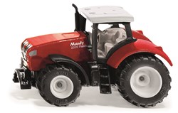 Siku Mauly X540 metaal/kunststof rood speelgoedtractor voor kinderen