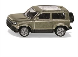 Siku Land Rover Defender 90 P400 AWD speelgoedauto metaal/kunststof groen metallic lak rubberen banden trekhaak