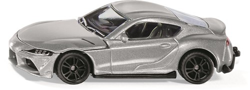 Siku Toyota GR Supra speelgoedauto metaal/plastic zilver gedetailleerde motorreplica sportieve velgen rubberen banden