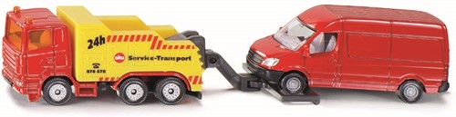 Afsleepauto met VW transporter