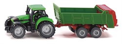 Deutz met mestwagen