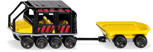 Siku ARGO Avenger met cabine en aanhanger