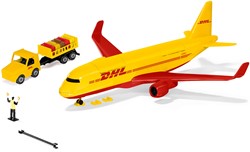 DHL Cargo Aircraft with accessories