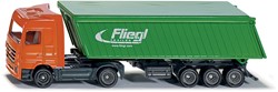 Siku Mercedes-Benz Vrachtwagen met Fliegl Kipoplegger