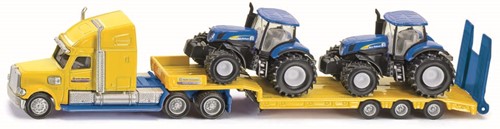 1:87 Zwaartransport met 2 New Holland tractoren