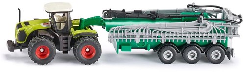 1:87 Claas Xerion met vacuum tanker en mestversprijder