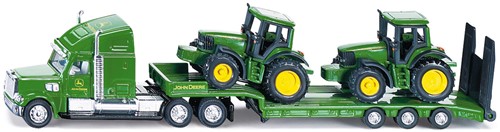 1:87 Dieplader met John Deere Trekkers