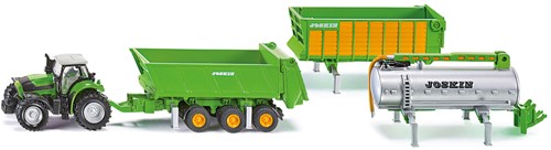 1:87 Deutz met Joskin aanhangerset