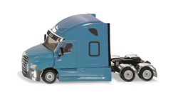 Siku Freightliner Cascadia Speelgoedtrekker 1:50 kunststof/metaal blauw motorkap kan open koppeling te combineren met SUPER-aanhangers met een schaal van 1:50
