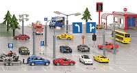 Siku World - Straatverlichting en verkeersborden