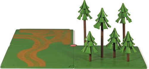 Siku World - Landweg en bos