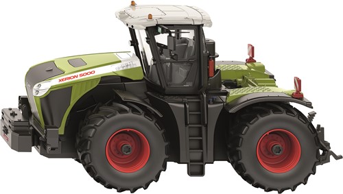 Siku Claas Xerion 5000 TRAC VC-tractor met speciale opdruk voor het 25-jarig jubileum van het model groen metaal/kunststof 1:32 op afstand bestuurbaar zonder afstandsbedieningsmodule besturing via Blu
