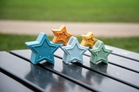 Tickit Silisoft Ster Vormige Stapelbekers (Neutrale Kleuren) - Pk5-2
