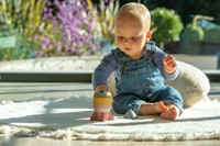 Tickit Silisoft Stapelbare Raket (Aarde Kleuren) - Pk6-2